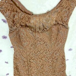 Sequin heart, long, elegant dress in excellent condition.